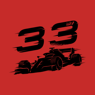 We Race On! 33 [Black] T-Shirt