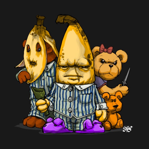 Rotten Bananas by Sir Sasquatch Arts