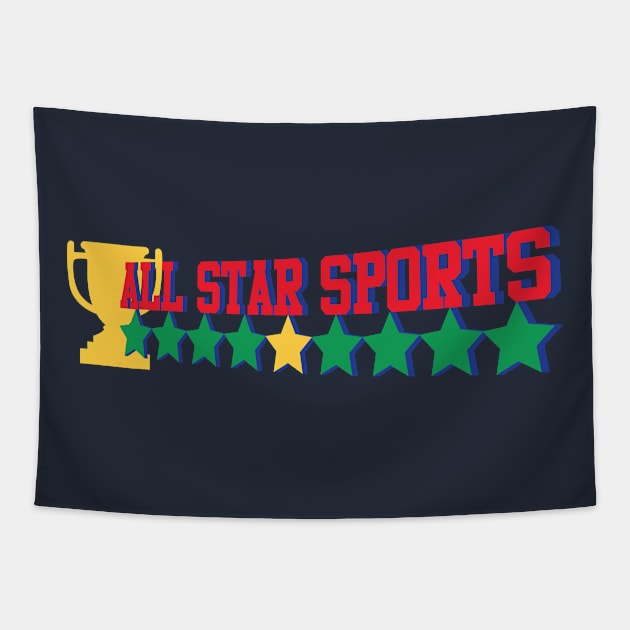 All Star Sports II Tapestry by Lunamis