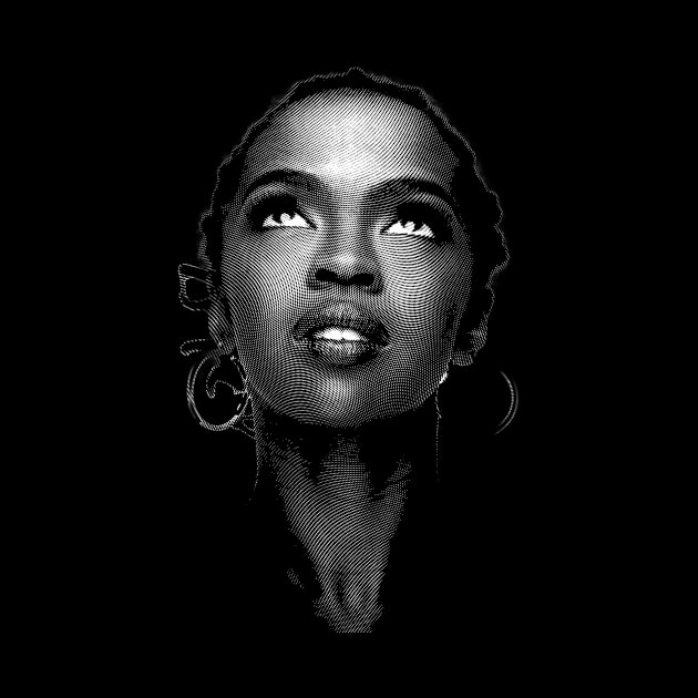 Lauryn Hill Engraving by UyabHebak