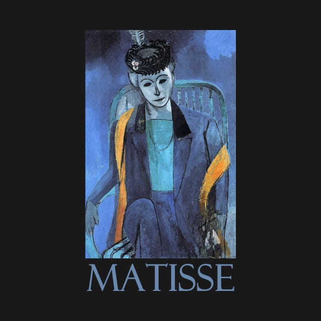 Portrait of Madame Matisse (1913) by Henri Matisse by Naves