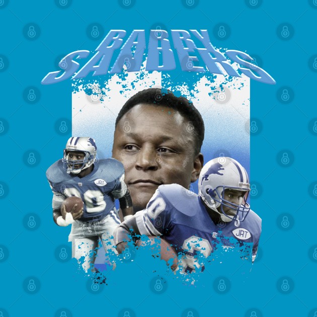 barry sanders by jerrysanji