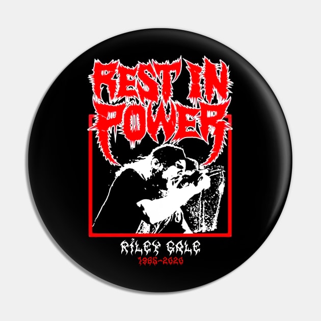 Rest In Power Riley Gale Pin by goodest9