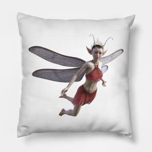 Beautiful  flying fairy Elf Pillow