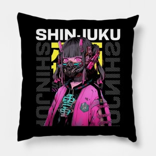 Shinjuku Girl Pillow