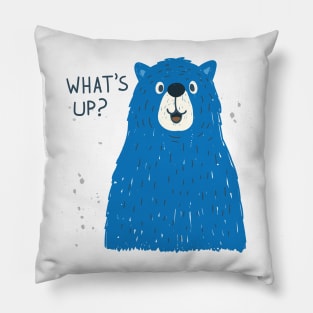 bear what s up Pillow