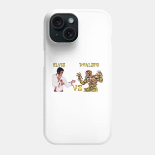 Elvis vs Dhalsim Street Fighter Phone Case