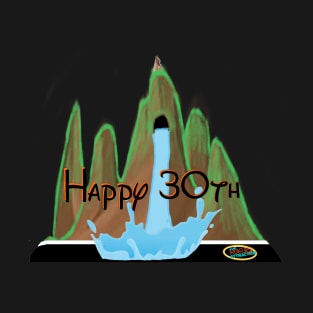 Happy 30th Splash T-Shirt