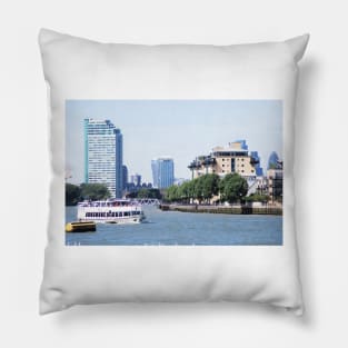 The Walkie-Talkie London Pillow