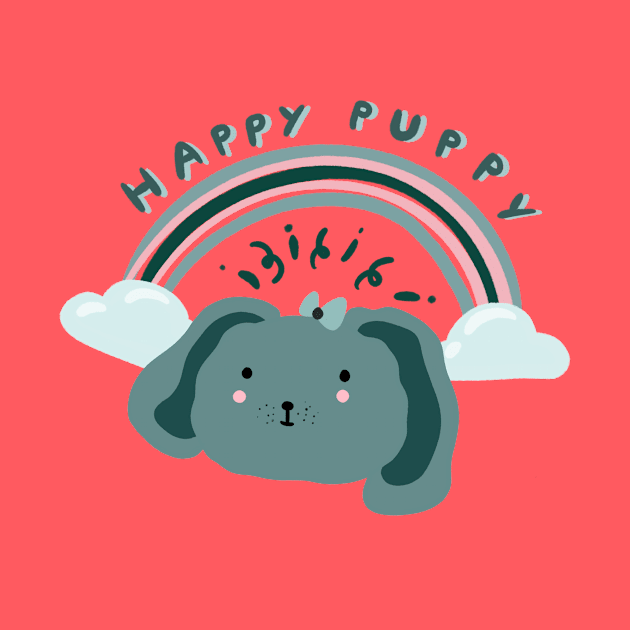 A happy puppy by Vicc s.