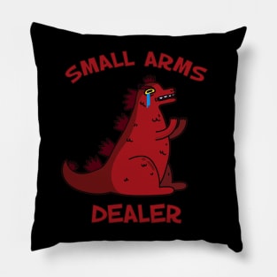 small arms dealer Pillow