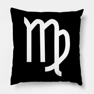 Virgo Horoscope Astrology Zodiac White Pillow