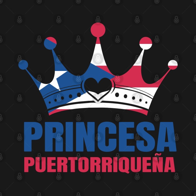 Puerto Rican Flag Princess Puerto Rico by IngeniousMerch