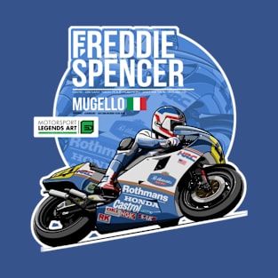 Freddie Spencer 1985 Mugello T-Shirt