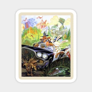 Sam and Max Hit the Road [Textless] Magnet