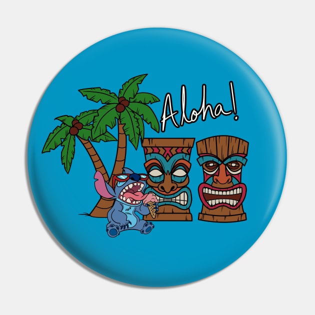 Aloha Pin by twotigermoon