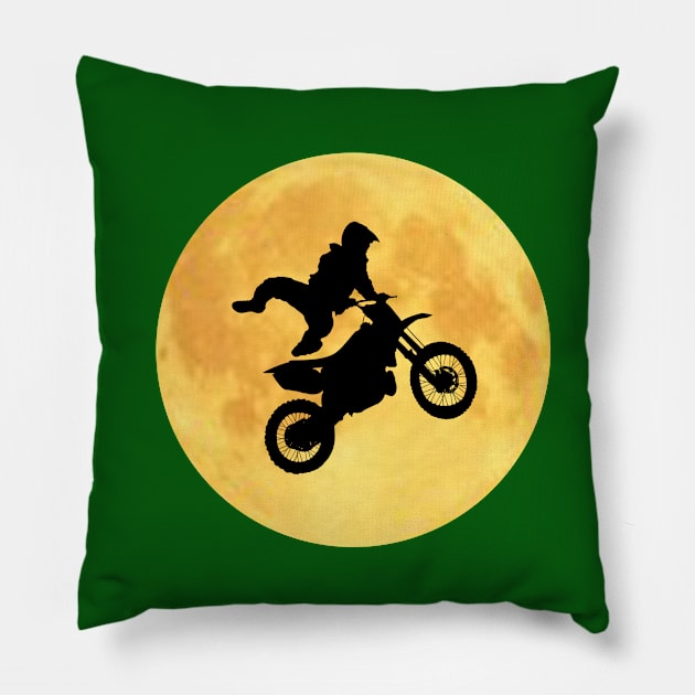 Motocross Pillow by antaris