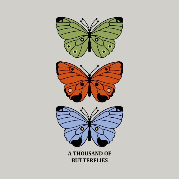 A thousand of butterflies by Nini Diseños