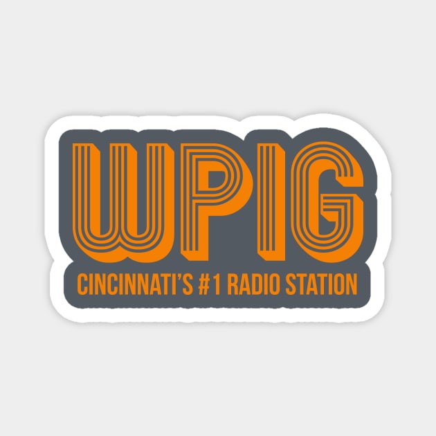 Station Pride - WPIG Magnet by LFontaine