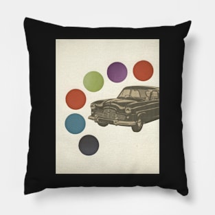 Driving Around in Circles Pillow