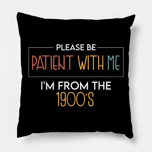 Please be patient with me im from the Pillow by Palette Harbor