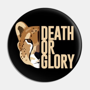 Jaguar Death or Glory Pin