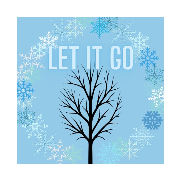 Let it go, let it snow, single tree by system51