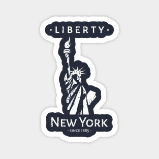 Liberty Statue New York Since 1885 Magnet