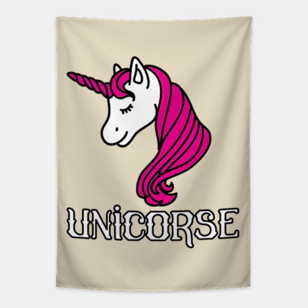 unicorse epic Tapestry by Geometc Style