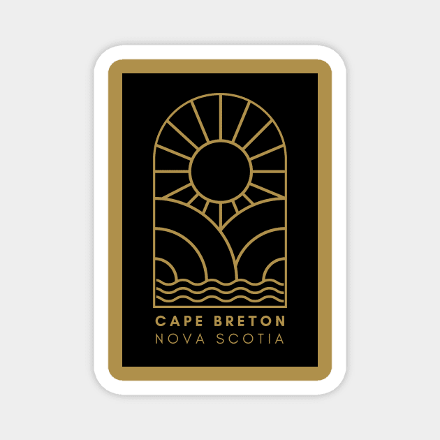 MY CAPE BRETON Magnet by SALTY TEES & CO.