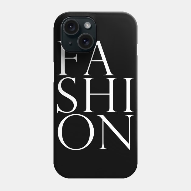 Fashion 1 - Classy, Elegant, Minimal Typography Phone Case by StudioGrafiikka