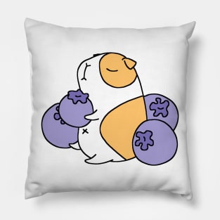 blueberry guinea pig Pillow