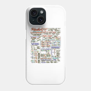 Copy of Funny math formula numbers Phone Case