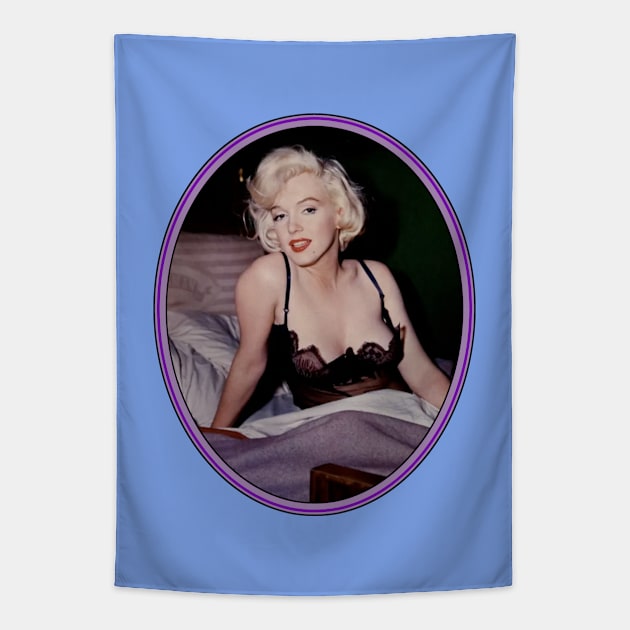 Marilyn Monroe: All-American Bombshell Tapestry by Noir-N-More