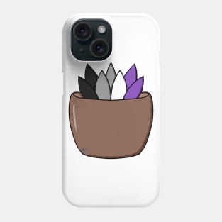 Asexual Pride Succulent Phone Case