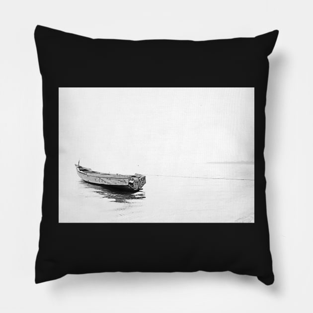 Senegalese Fishing Boat Pillow by Graz-Photos