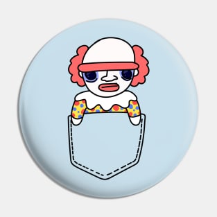 Pocket Clown Pin