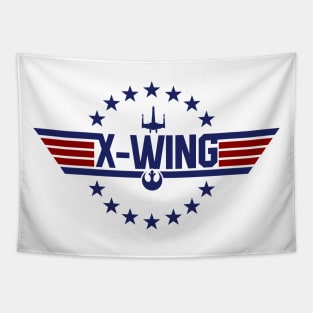 X-Wing Top Gun Mash Up Tapestry