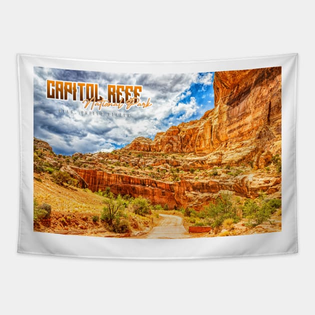 Capitol Reef National Park Tapestry by Gestalt Imagery