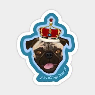 King Pug Magnet