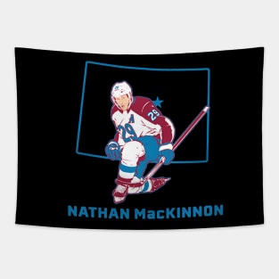 Nathan Mackinnon State Star Tapestry