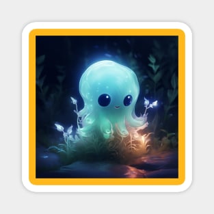 Lumalee - Cute little bioluminescent character Magnet