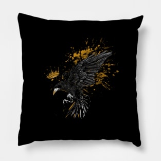 King of crows Pillow