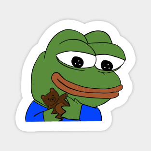 pepe teddy bear Magnet