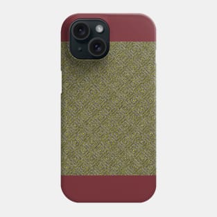 Brown puzzles Phone Case