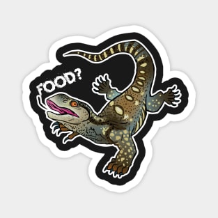 food Black throat monitor lizard Magnet