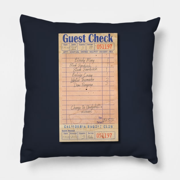 FLETCH - UNDERHILL'S CHECK Pillow by Simontology