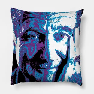 Black Tee - Robin Williams Portrait Pillow