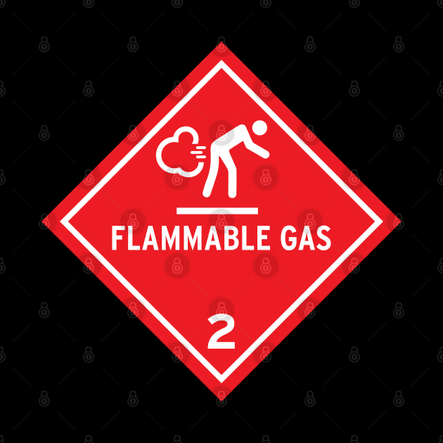 Flammable Gas Warning by MacMarlon