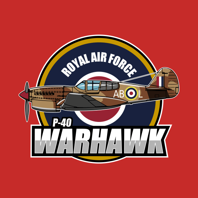 P-40 Warhawk by Tailgunnerstudios